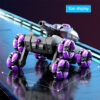 Purple remote control tank / Six wheeled stunt car