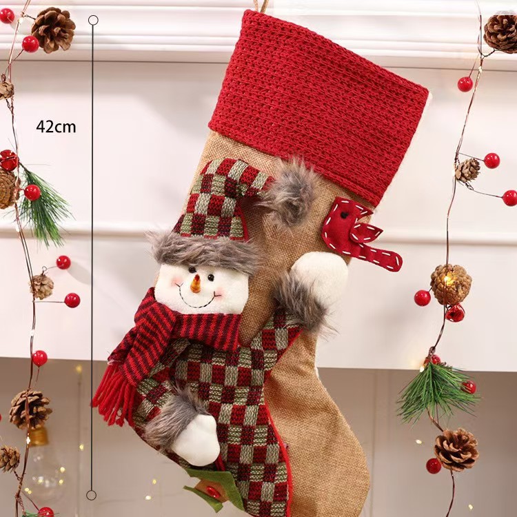 Christmas Socks Gift Bag