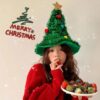 Christmas tree hat